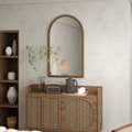 Miniatyrbillede 2 af 7: Rootz Arch Wall Mirror - Dekorativt spejl - Elegant Wall Accent - Shatter Protection - 110 cm x 65 cm