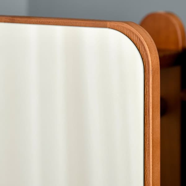 Rootz Standing Mirror - Dressing Mirror - Bedroom Mirror - Easy Mobility - 40 cm x 44,5 cm x 170 cm