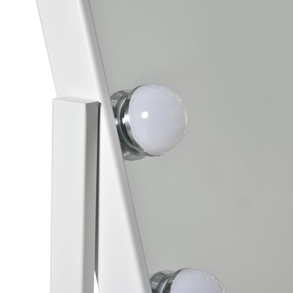 Rootz Hollywood LED -meikkipeili - Vanity Mirror - Kauneuspeili - Kosketusnäyttöä koskevat säätimet - 32,8 cm x 11cm x 47,4 cm