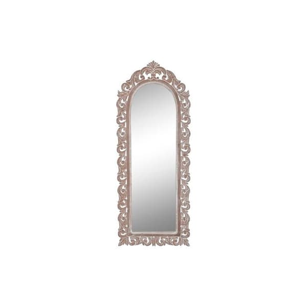 Väggspegel i glas trä MDF DKD Home Decor