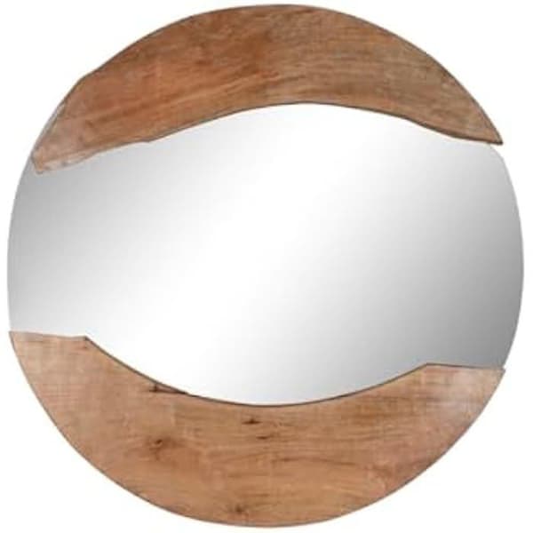 Väggspegel - HOME ESPRIT - Bali - Flerfärgad - 120 x 8 x 120 cm - Etnisk