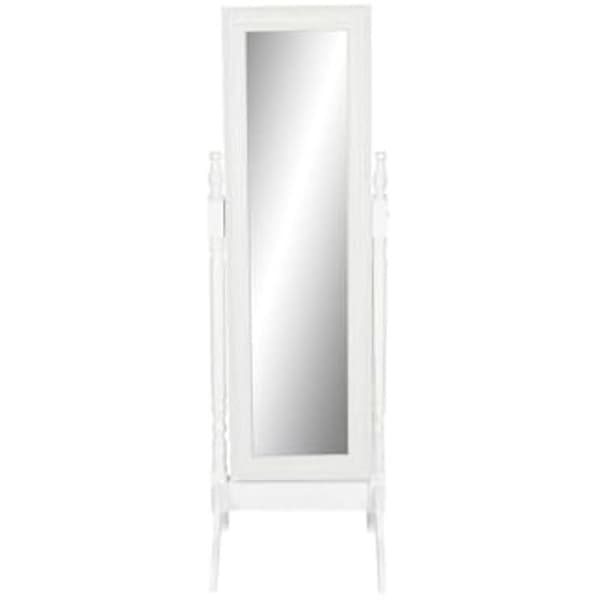Spegel - HOME ESPRIT - Dressing Mirror - Vit - 50 x 50 x 157 cm - Rektangulär