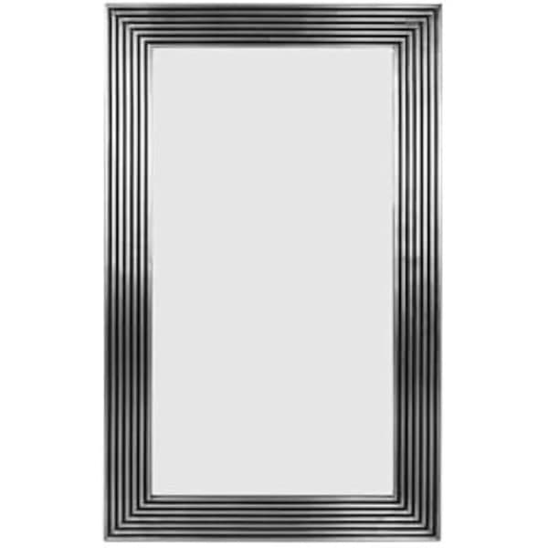 Väggspegel - HOME ESPRIT - Rektangulär - Mässing - 75 x 125 cm - Flerfärgad