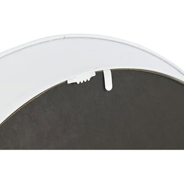Väggspegel - HOME ESPRIT - Urban - Metall - Vit - 85,5 x 9,5 x 85,5 cm