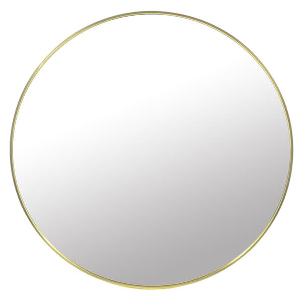 Spegel 80cm guldram