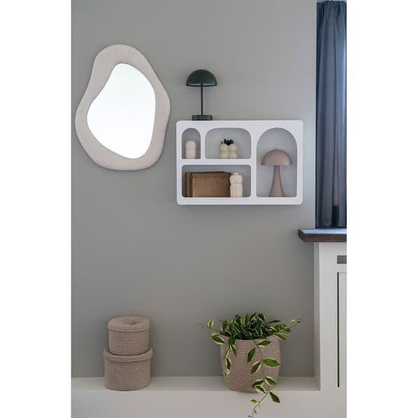 Bosa speil 47x61 cm hvit.