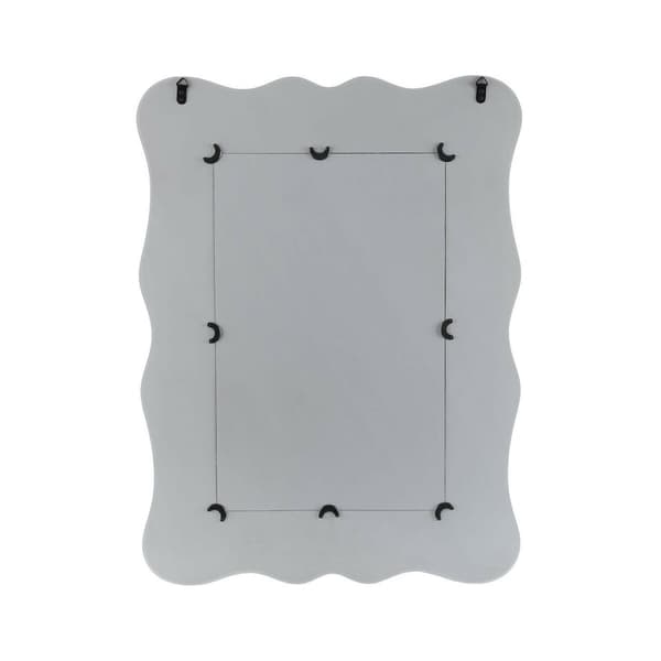 Väggspegel Versa CAGLIARI Vit Fusion 2 x 80 x 60 cm