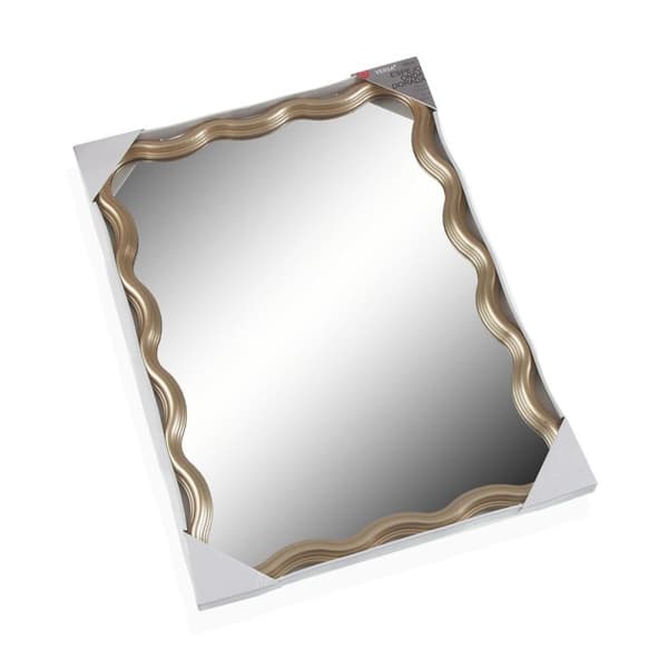 Väggspegel Versa Gyllene 2,6 x 70,2 x 50,2 cm