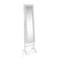 Pikkukuva 1 / 4: Seinäpeili Versa Valkoinen Peili Puu MDF 35 x 153 x 35,2 cm Koruteline