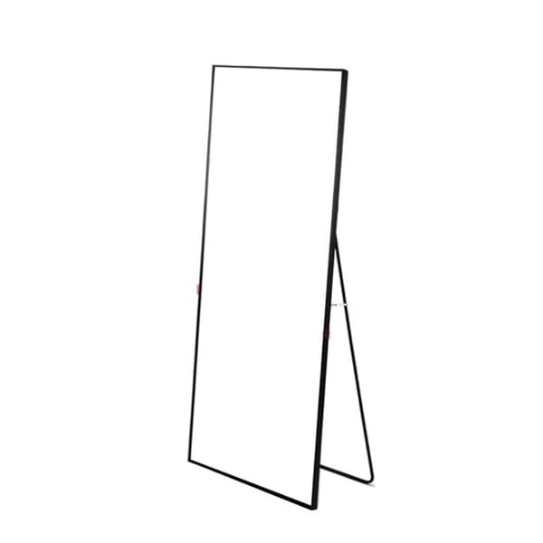 Helkropsspejl, 150x40cm størrelse, ramme i sort aluminiumlegering,sort 150x40cm