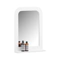 Miniatyrbild 1 av 6: Rootz Wall Mirror Shelf - Badrumshylla - Förvaringsställ - Tidlös design - 38x54x9cm