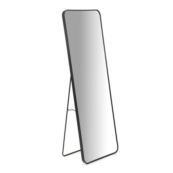 Spegel | ELORA | stående rektangulär svart | 140x50cm | 872025