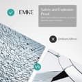 Pikkukuva 6 / 7: EMKE LED-kylpyhuoneen peili, 100x60 cm, 3x suurennus, huurtumista estävä kello, viileä valkoinen valo 6500K, kosketus, muistitoiminto, IP44, vaaka