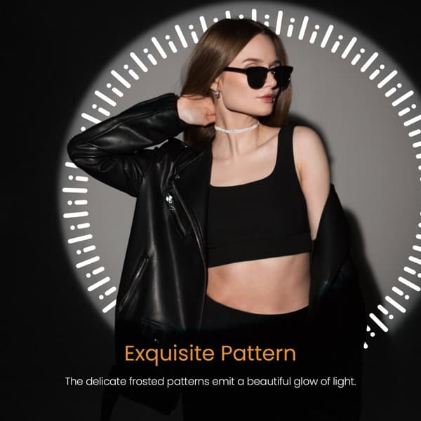 EMKE Pyöreä Kylpyhuoneen Peili Ø70cm - LED, huurtumaton, himmennettävä, kosketus, seinäasennus, IP44