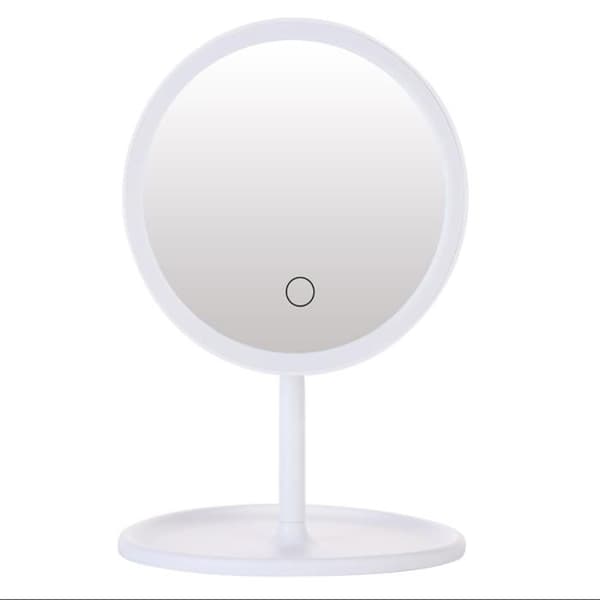Sminkspegel - INN® - Trefärgad LED - 18,5x27 cm - ABS - Modern design