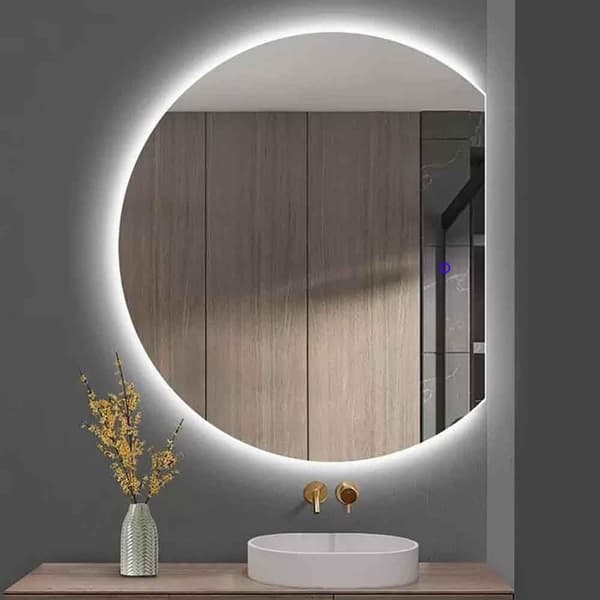VÆG SPEJL REA LED YH-3355 80X70CM TRANSPARENT