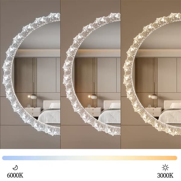 SEINÄPEILI REA LED YH-3561 60CM TRANSPARENT