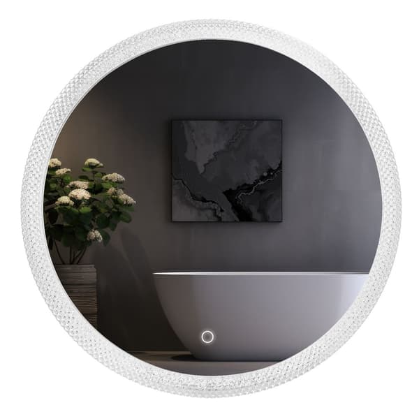 VÆG SPEJL REA LED YH-3563 60CM TRANSPARENT