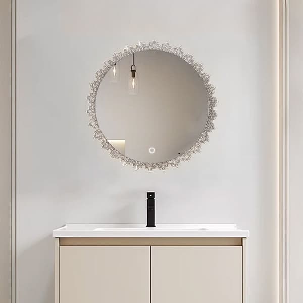 VÆG SPEJL REA LED YH-3564 60CM TRANSPARENT