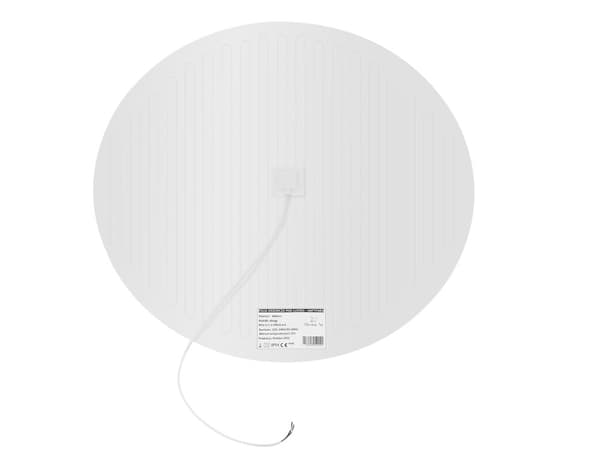 Varmemåtte under spejlet - diameter 60cm