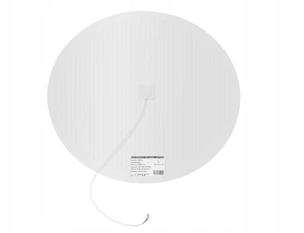 Varmemåtte under spejlet - diameter 100cm