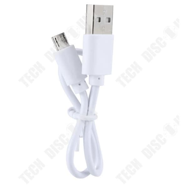 TD® hopfällbar USB uppladdningsbar LED liten bokspegellampa