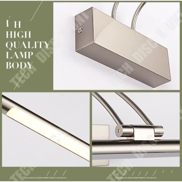 TD® Single LED Mirror Front Light Nordisk fuktsäker och dimsäker badrumsbelysning