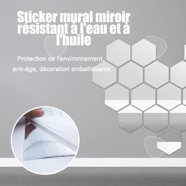 C Flexibla spegelark 50x150cm spegelplattor självhäftande spegelpapper mjuk spegel utan glas för heminredning