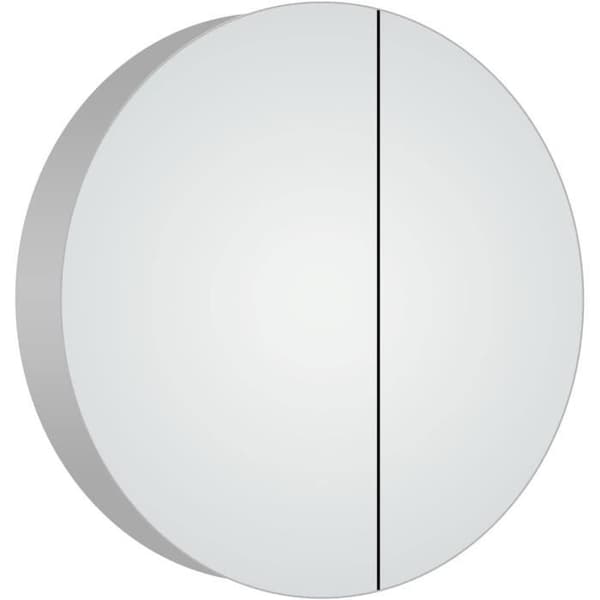 Rund spegelgarderob TALOS med 60 cm i diameter