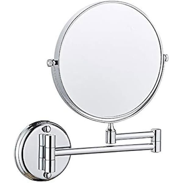 Sminkspegel - Noname - Väggmonterad Förstoring x 5 - 20,3 cm - Dubbel Sides - 360° Svängbar
