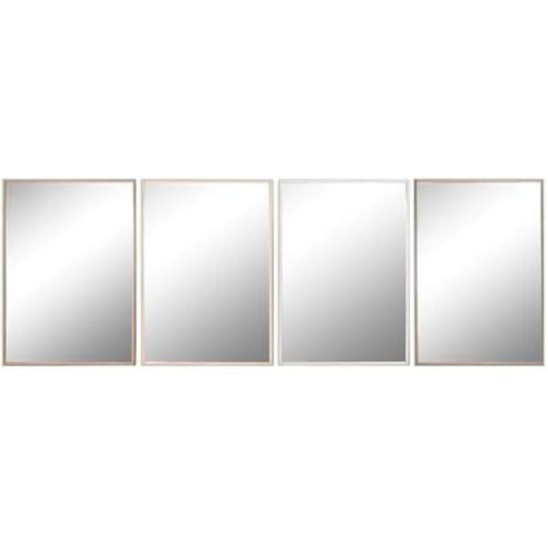 Väggspegel - HOME ESPRIT - Flerfärgad - Glas och Polystyren - 63,3 x 89,6 cm - Contemporary design