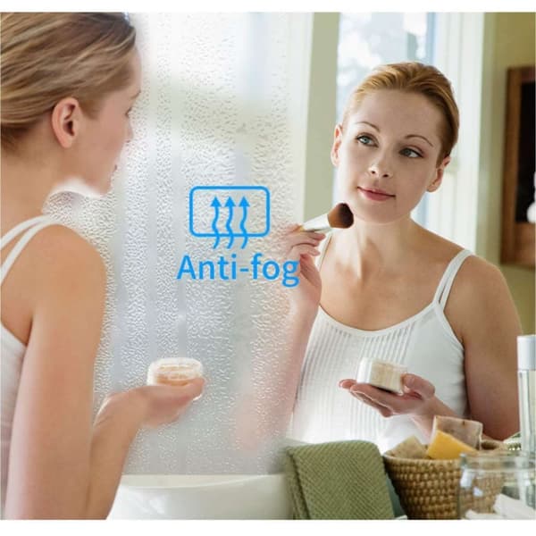 LED-spejl med Bluetooth-musik og dugfri funktion Stuttgart 100x70 cm