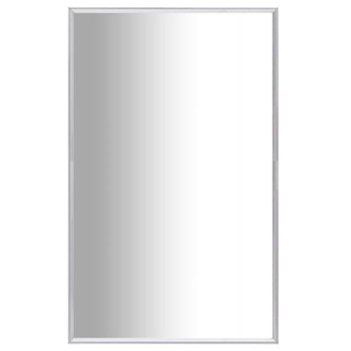 Spegel 70x50 cm silver