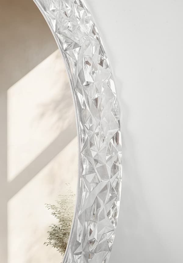 VÆG SPEJL REA LED 108 80X80CM TRANSPARENT