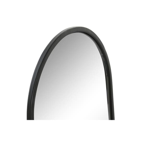 Väggspegel Home ESPRIT Svart Glas Järn 20 x 8,5 x 25 cm