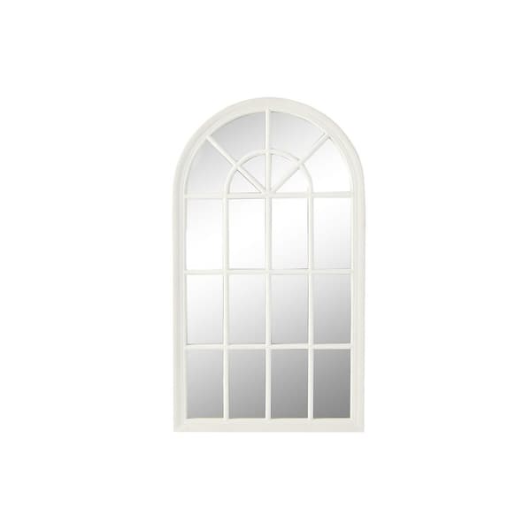 Väggspegel Home ESPRIT Vit Fönster 80 x 3,5 x 140 cm