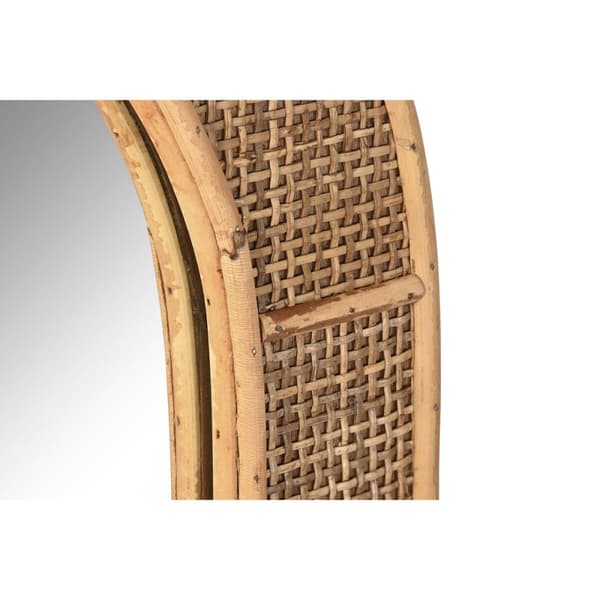 Väggspegel Home ESPRIT Naturell Scandi 45 x 2 x 120 cm