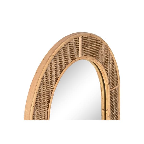 Väggspegel Home ESPRIT Naturell Scandi 45 x 2 x 120 cm