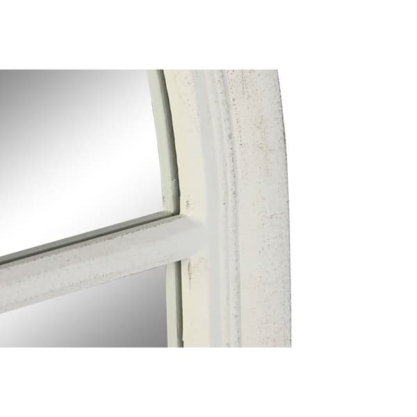Veggspeil Home ESPRIT Hvit Vindu 80 x 4 x 140 cm