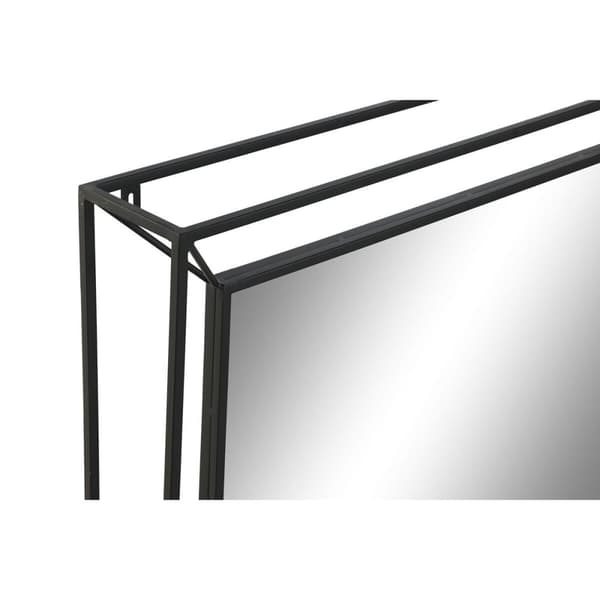 Veggspeil Home ESPRIT Svart Vintage 90 x 10 x 90 cm