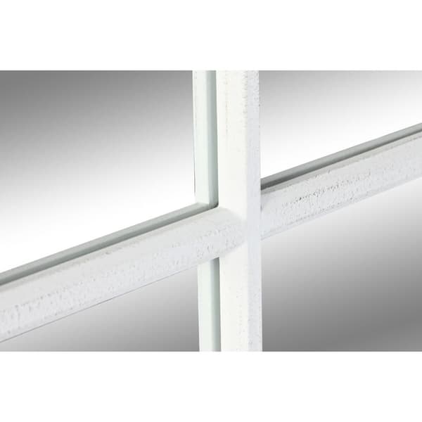 Veggspeil Home ESPRIT Hvit Vindu 70,5 x 4 x 170,5 cm