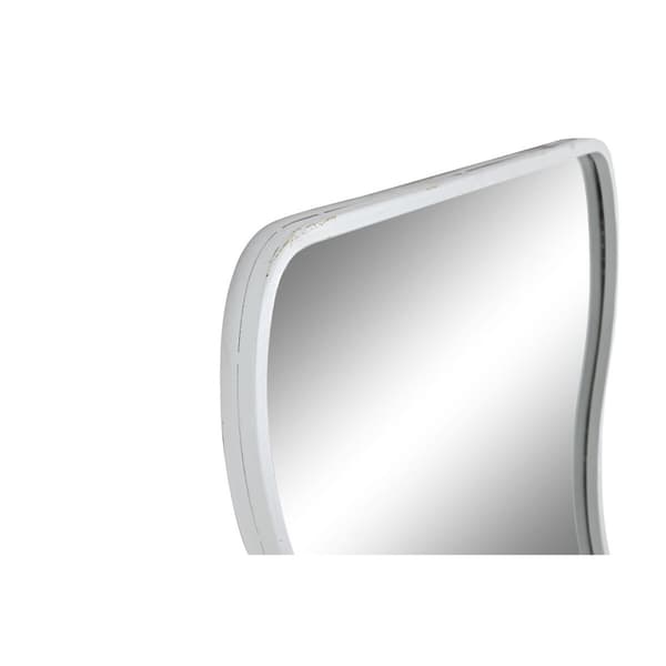 Veggspeil Home ESPRIT Hvit Urban 50 x 2 x 150 cm