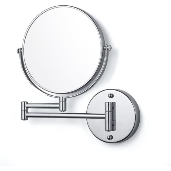 Tesa VISIOON - Väggmonterad Pivåspegel Förstoring 5X - Silver