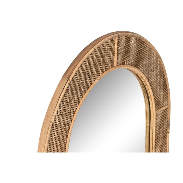 Väggspegel Home ESPRIT Naturell Scandi 60 x 2 x 94,5 cm