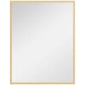Miniatyrbillede 6 af 6: Rootz Rectangular Wall Mirror - Badeværelse Mirror - Dekorative spejle - Elegant design - 90 x 70 cm MDF -ramme
