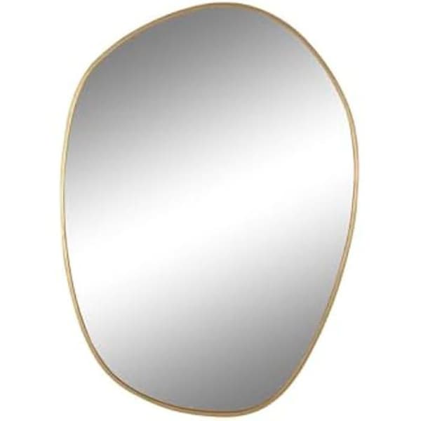 Väggspegel - HOME ESPRIT - Rektangulär - 60 x 78 cm - Flerfärgad - Nutida design