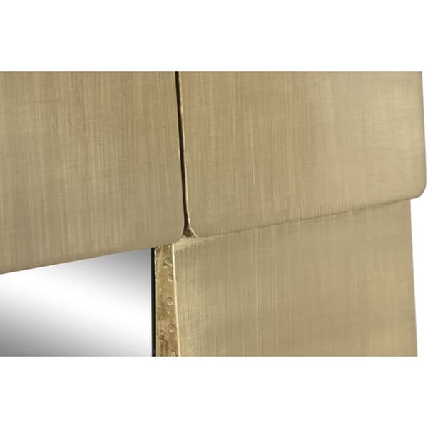 Väggspegel Home ESPRIT Gyllene 117 x 3 x 87 cm