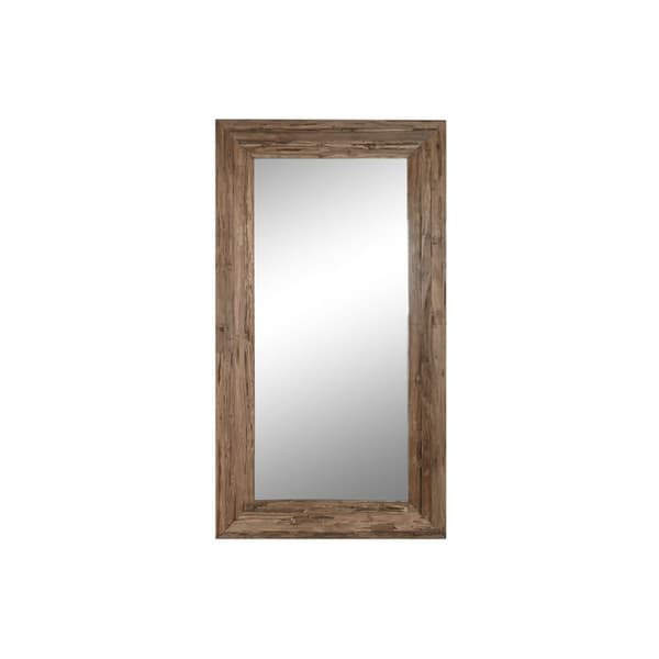 Fritstående spejl Home ESPRIT Teak 120 X 3 X 220 cm