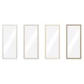 Miniatyrbillede 1 af 4: Vægspejl Home ESPRIT Brun Beige Grå Urban 67 x 2 x 156 cm (4 enheder)