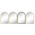 Miniatyrbild 1 av 2: Väggspegel Home ESPRIT Beige Naturell Scandi 60 x 2 x 90 cm (4 antal)